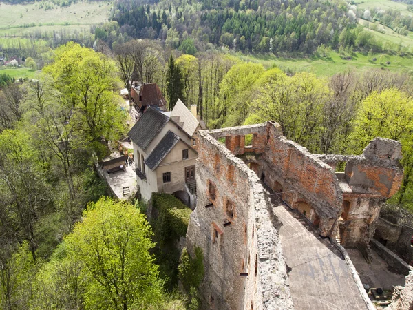 Ruinen der Burg — Stockfoto
