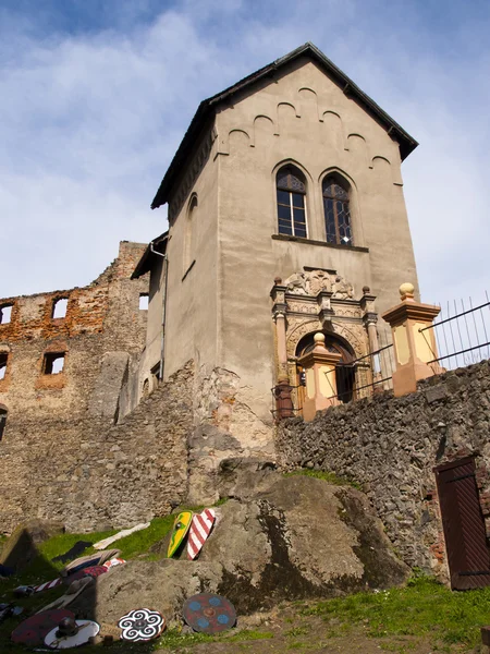Ruiner av slottet – stockfoto