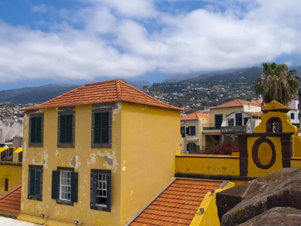 Et gammelt slott på Funchal. , – stockfoto