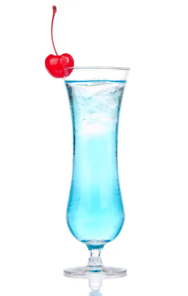 Алкогольний синій маргарита коктейль — стокове фото