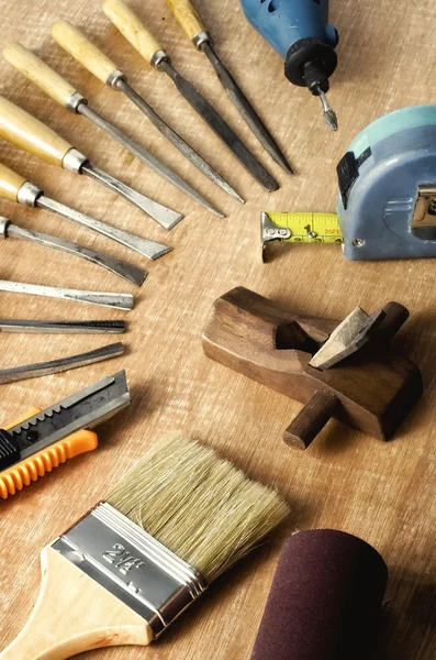 stock image Wood Working Tools