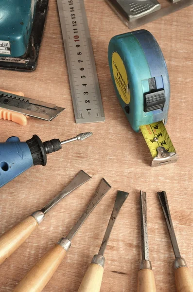Wood Working Tools — Stock Photo, Image