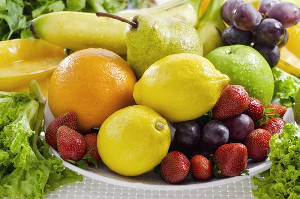 Melhor imagem de frutas e legumes — Fotografia de Stock