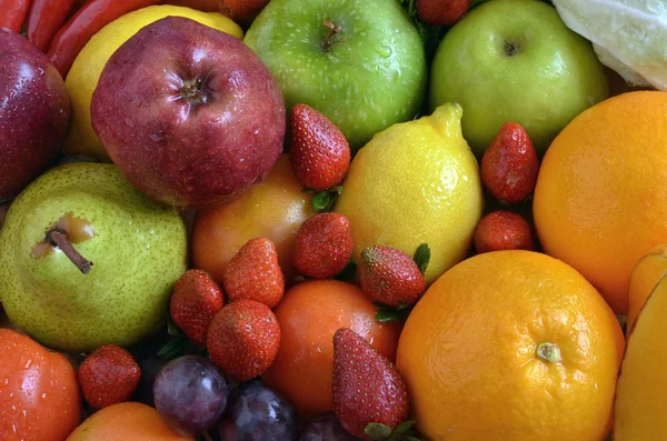 Лучшие фотографии фруктов и овощей — стоковое фото