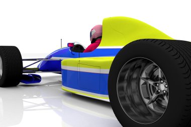Racing cars clipart