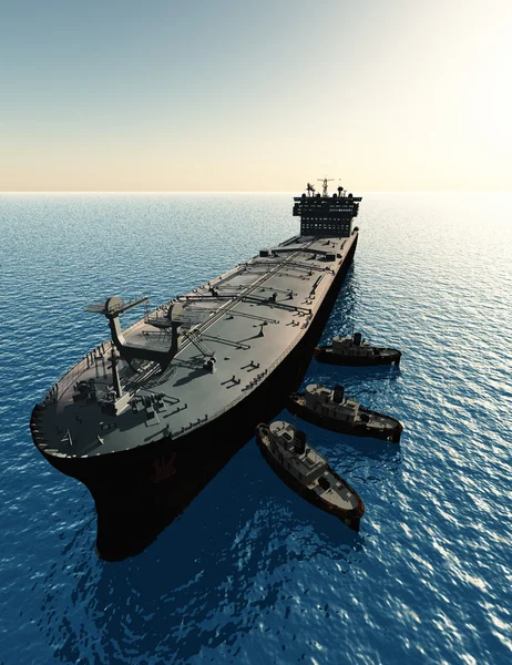 The tanker — Stock Photo, Image