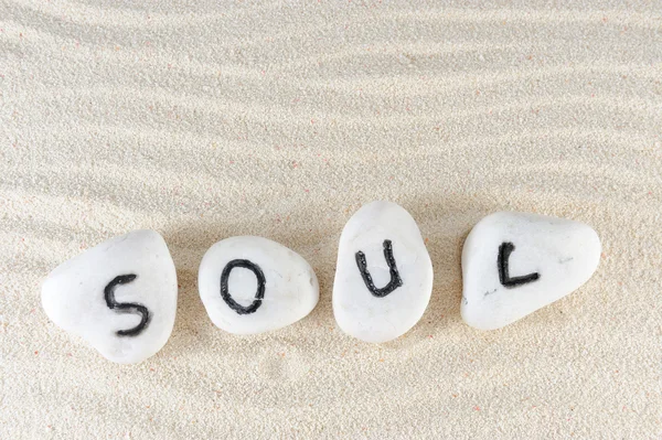 Soul word — Stock Photo, Image