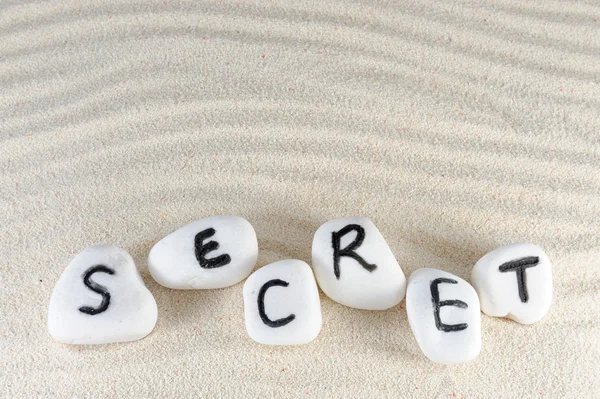 Palavra secreta — Fotografia de Stock
