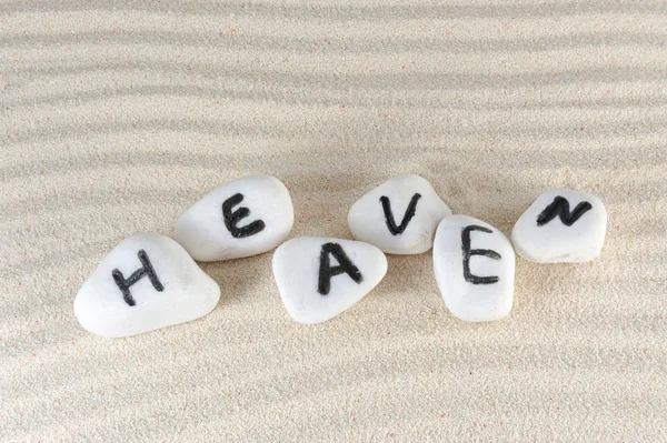 Heaven word — Stock Photo, Image