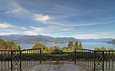 lake Maggiore İtalya piedmont için panoramik fotoğraf