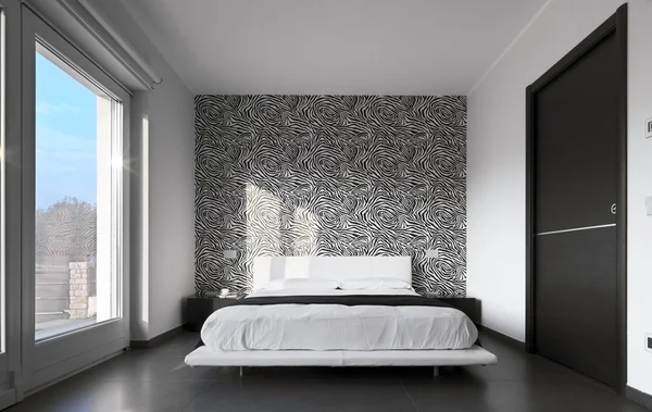 Moderne slaapkamer — Stockfoto