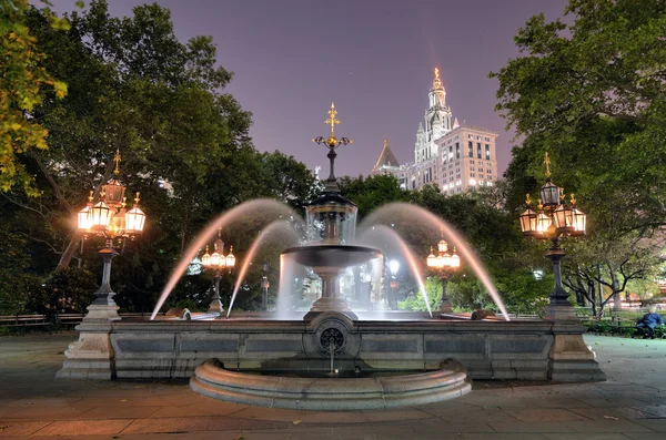 City Hall Park — Stock Photo, Image