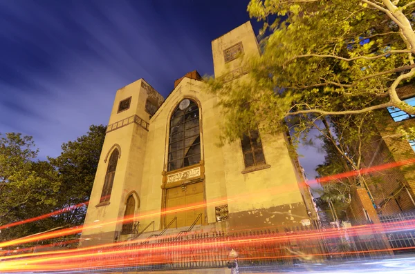 Заброшенная синагога — стоковое фото