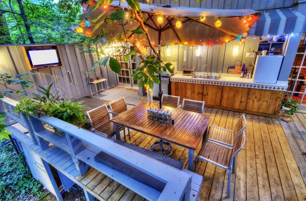 Ładne patio — Zdjęcie stockowe