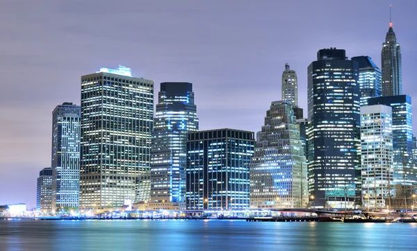 Manhattan skyline centro — Foto de Stock
