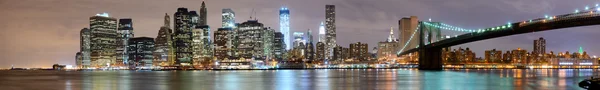Downtown new york stad — Stockfoto