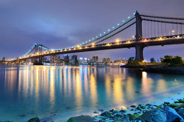 Manhattan Bridge-híd — Stock Fotó