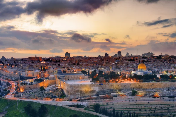 Єрусалим горизонт — стокове фото