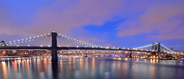 Brooklyn panoramę — Zdjęcie stockowe