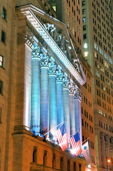 Nova Iorque bolsa de valores — Fotografia de Stock