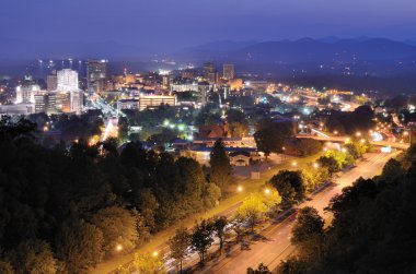 Asheville manzarası