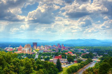 Asheville Skyline clipart