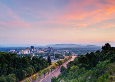 Asheville Skyline clipart