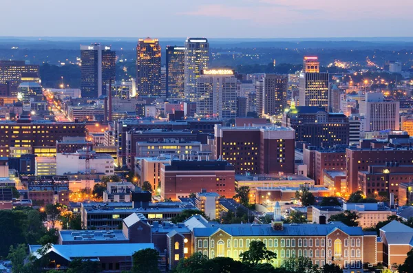 Centrum Birmingham (Alabama) — Stockfoto