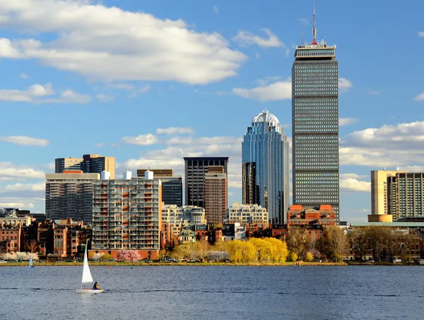 Back bay de Boston — Foto de Stock