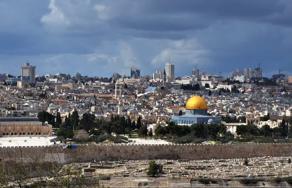 Купол Скалы в Израиле — стоковое фото