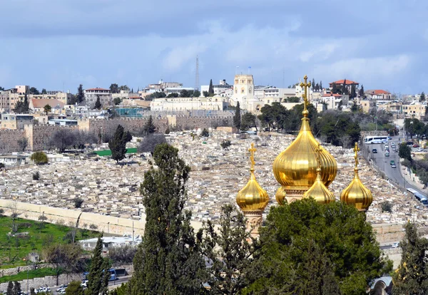Stadtbild von Jerusalem — Stockfoto