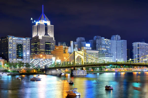 Skyline von Pittsburgh — Stockfoto