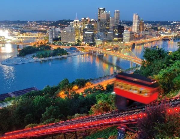 Inclinação de Pittsburgh — Fotografia de Stock