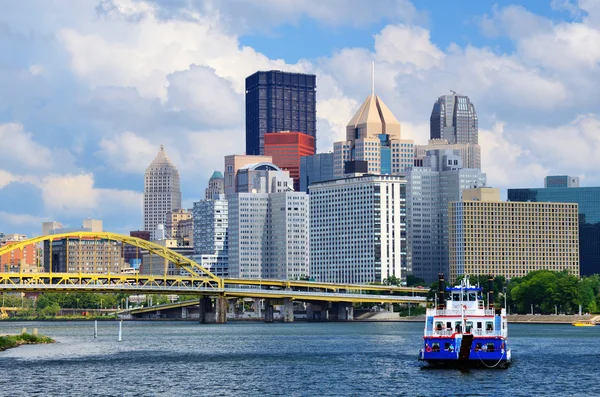 Pittsburgh waterkant — Stockfoto
