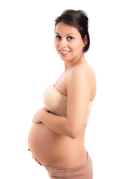 Beautiful pregnant woman Stock Picture
