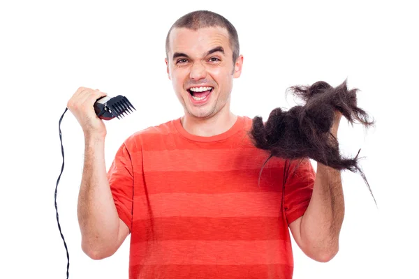 Taglio di capelli semplice — Foto Stock