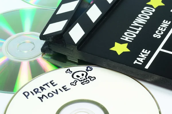 Video piracy — Stock Photo, Image