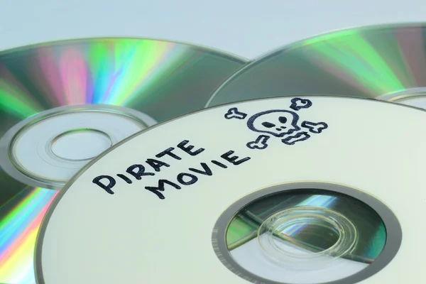 Pirateria video — Foto Stock
