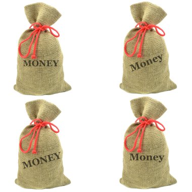 Bags of money clipart