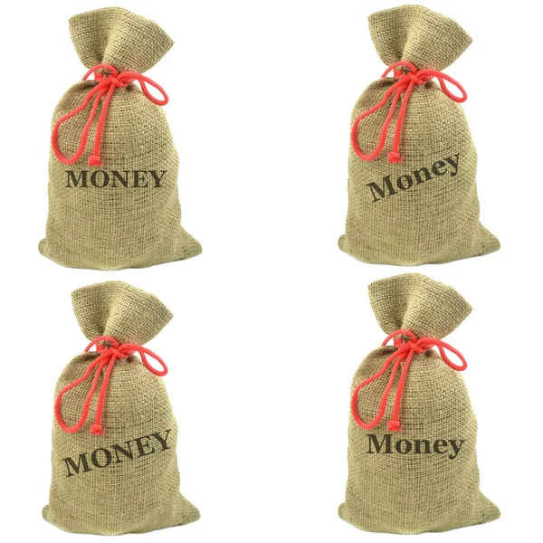 Bags of money — Stock Photo, Image