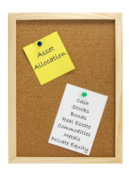 Asset Allocation — Stock Photo, Image