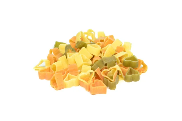 Heart shaped pasta — Stock Photo, Image