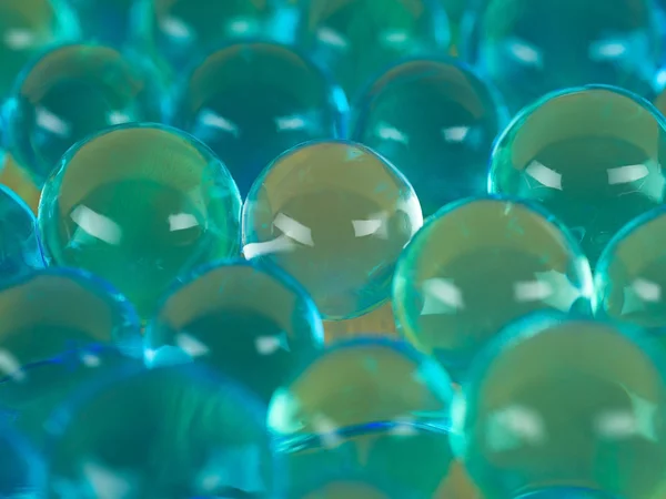 Abstraktní barevné koule transparentní patten — Stock fotografie