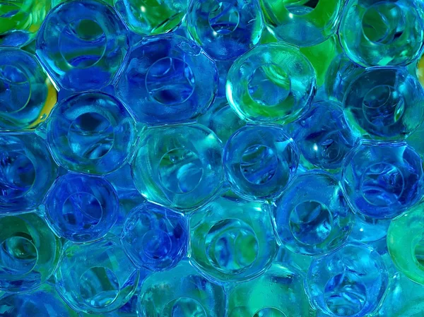Abstracte kleur bal transparante patten — Stockfoto