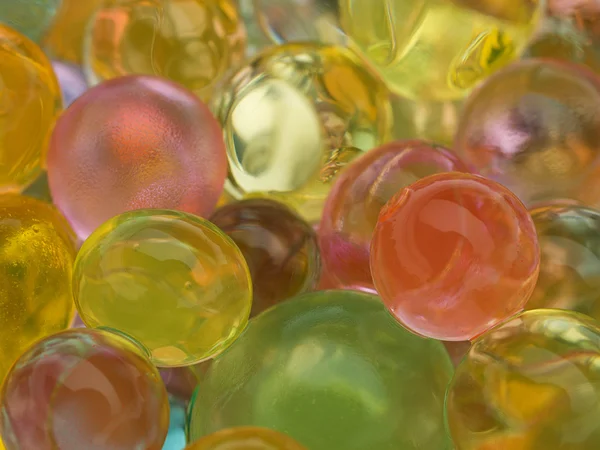 Abstracte transparante bal underwather inktkleur — Stockfoto