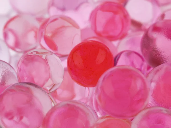 Abstrait transparent bal encre sous-marine couleur — Photo
