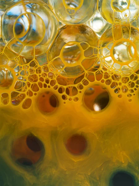 Abstrato transparente bal underwather tinta cor — Fotografia de Stock