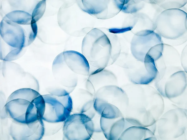 Abstrait transparent bal encre sous-marine couleur — Photo
