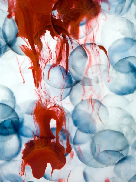 Abstrakt färg bal wather transparent — Stockfoto