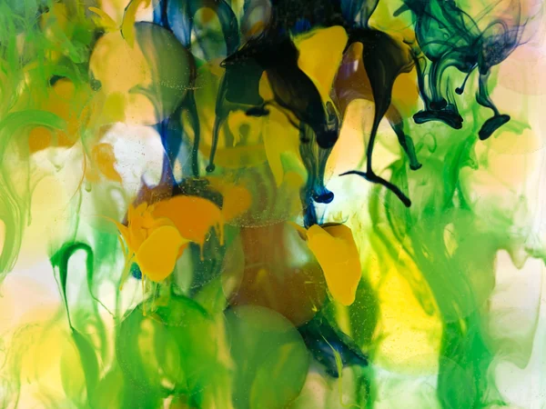 Colore astratto bal wather trasparente — Foto Stock